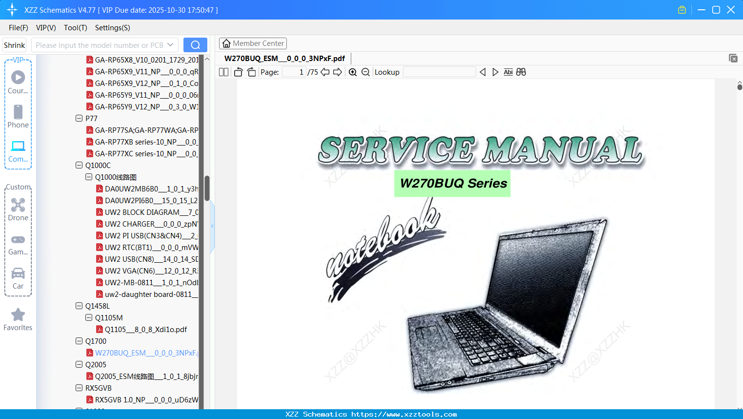 Laptop Gigabyte W270BUQ_ESM_0_0_0_3NPxF